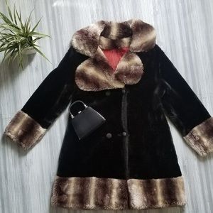 Brown Faux Fur Coat